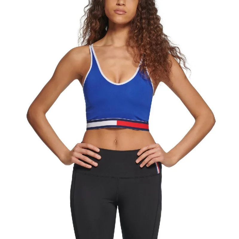 Tommy Hilfiger Sport Womens Low Impact Yoga Sports Bra