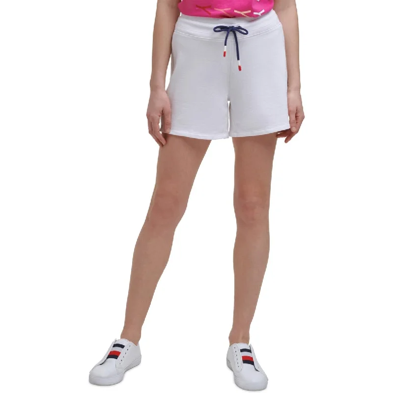 Tommy Hilfiger Sport Womens French Terry Embroidered Shorts