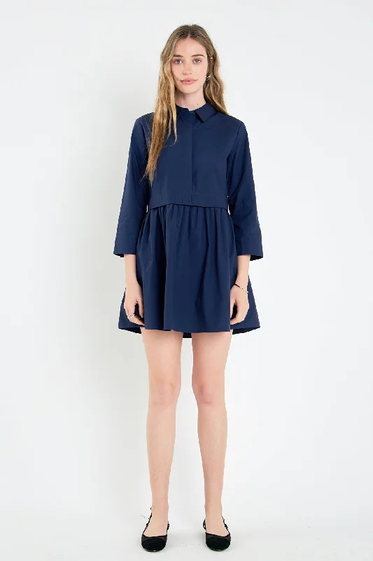 Mini Shirt Dress