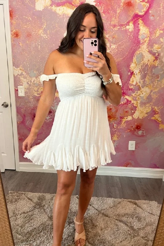 Spring Fling White Dress