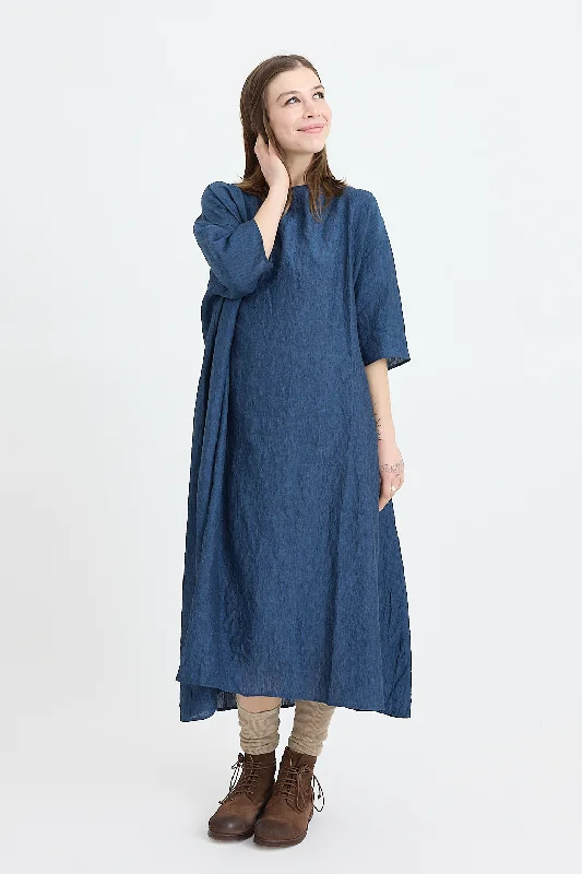 Apuntob - P1600 Linen Dress