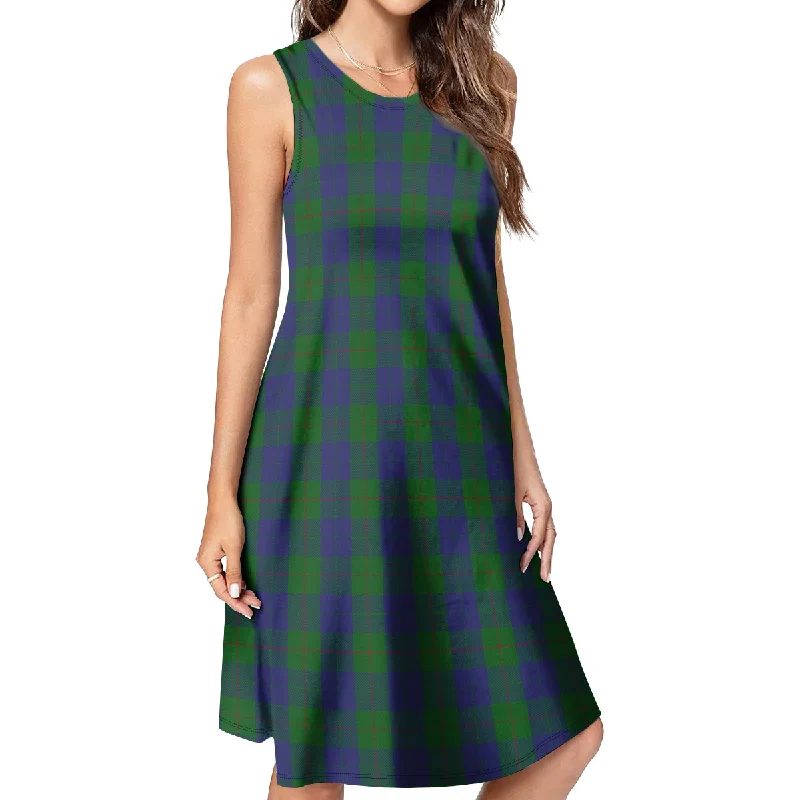 Barclay Tartan Womens Casual Dresses