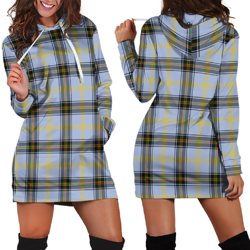 Bell Tartan Hoodie Dress