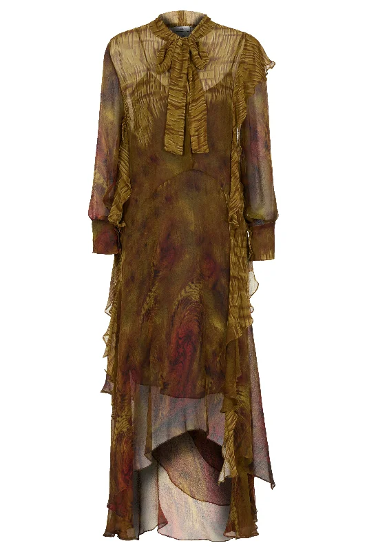 Bianca Oversize Silk Dress