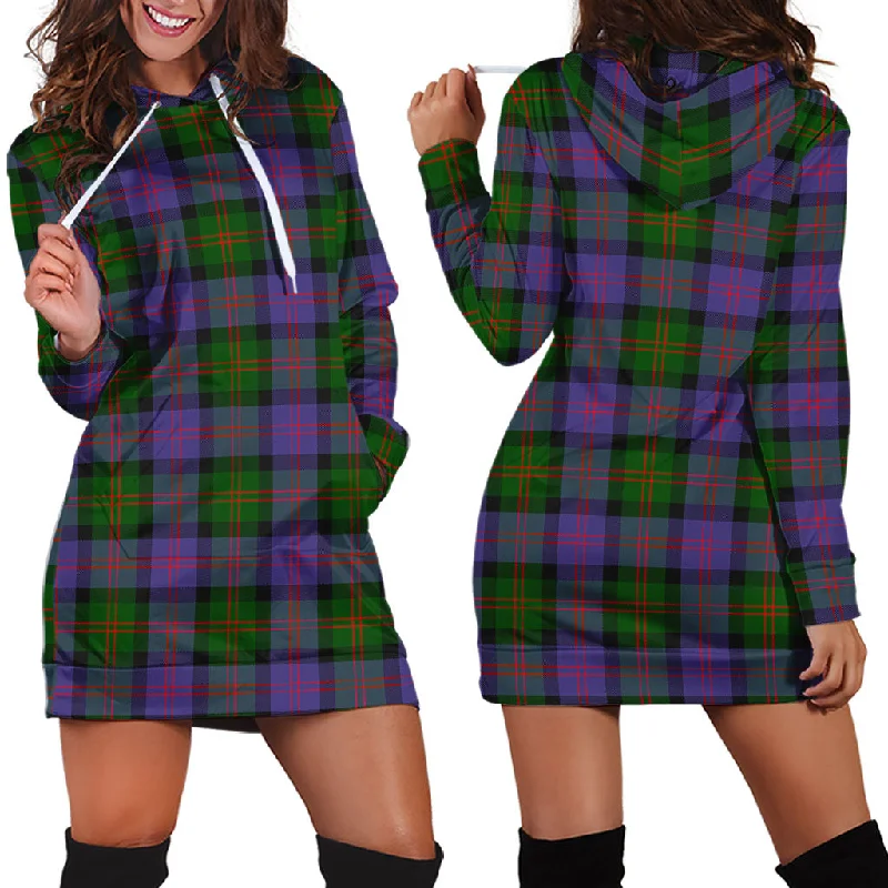 Blair Modern Tartan Hoodie Dress