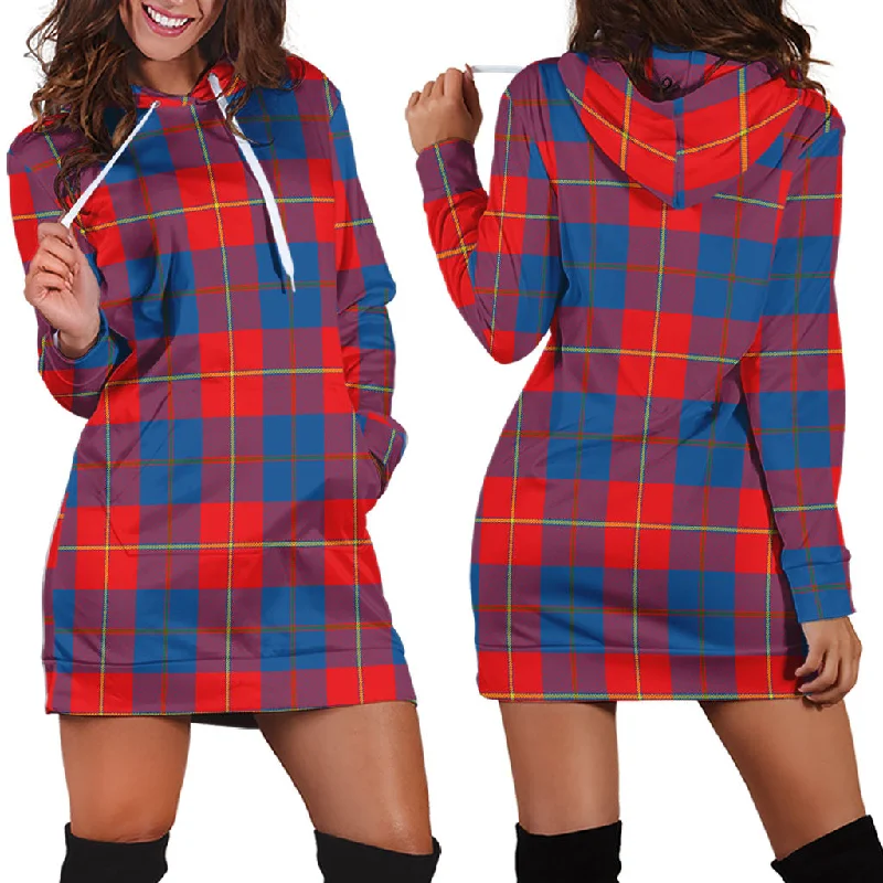 Blane Tartan Hoodie Dress