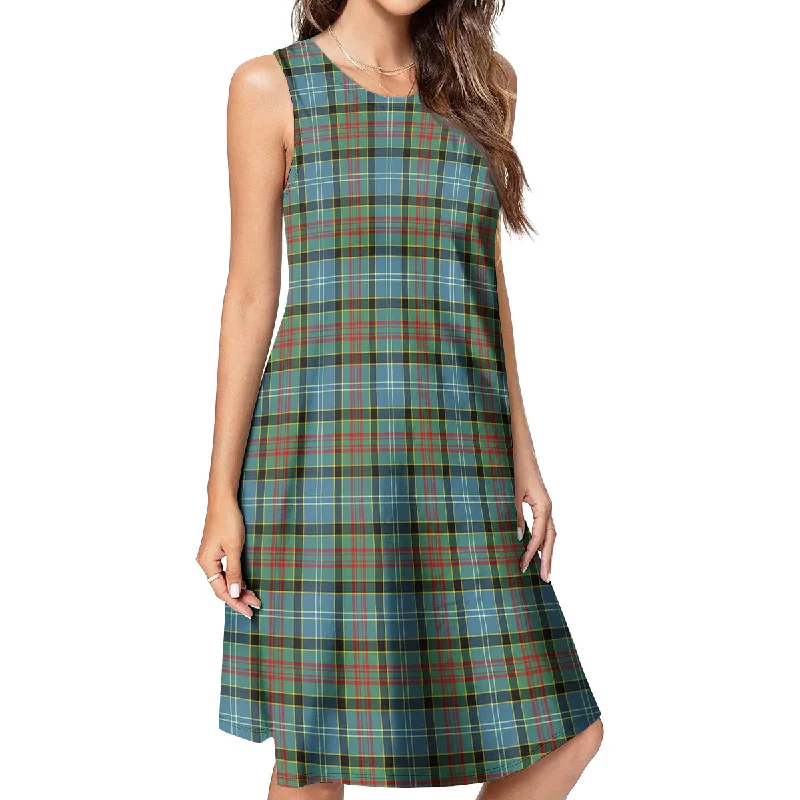 Brisbane Tartan Womens Casual Dresses