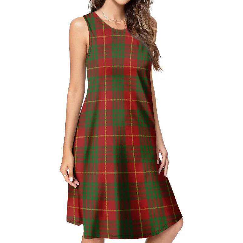 Cameron Tartan Womens Casual Dresses