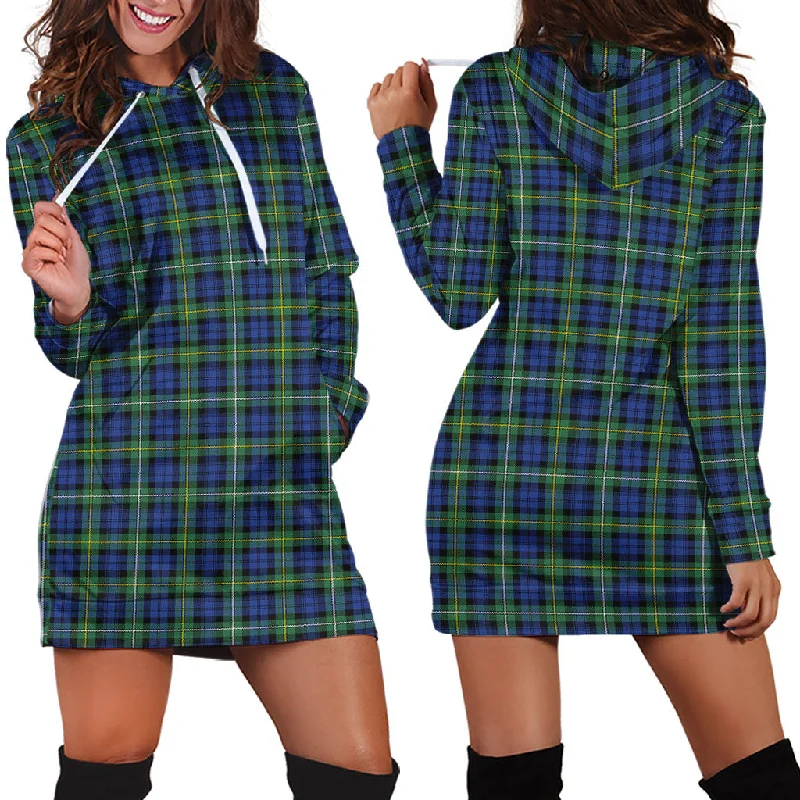 Campbell Argyll Ancient Tartan Hoodie Dress