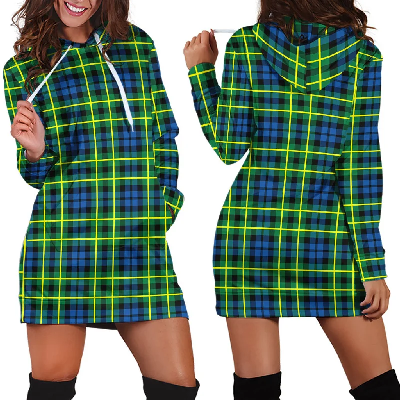 Campbell of Breadalbane Ancient Tartan Hoodie Dress