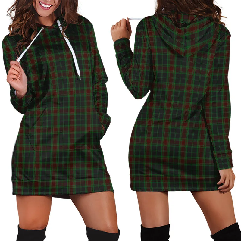 Carlow County Ireland Tartan Hoodie Dress