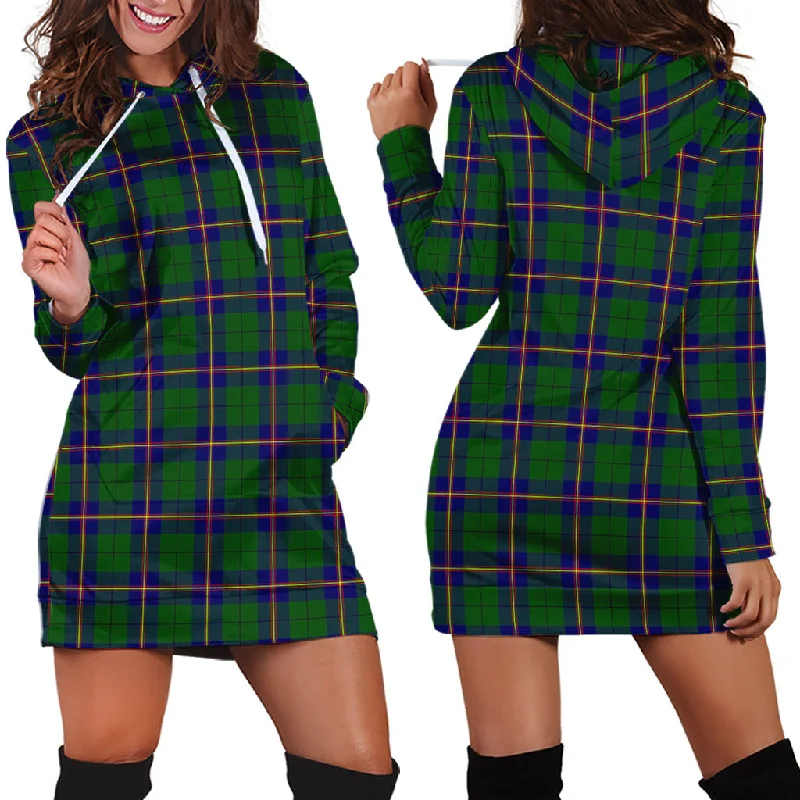 Carmichael Modern Tartan Hoodie Dress