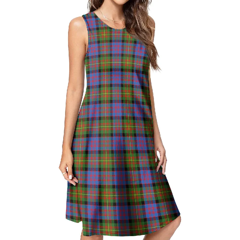 Carnegie Ancient Tartan Womens Casual Dresses