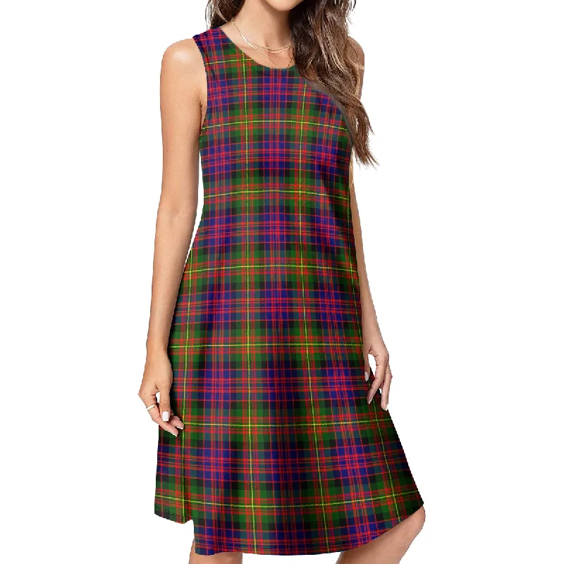 Carnegie Modern Tartan Womens Casual Dresses