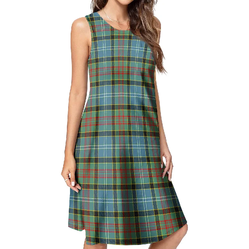 Cathcart Tartan Womens Casual Dresses