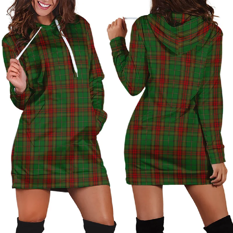 Cavan County Ireland Tartan Hoodie Dress