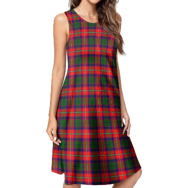 Charteris Tartan Womens Casual Dresses