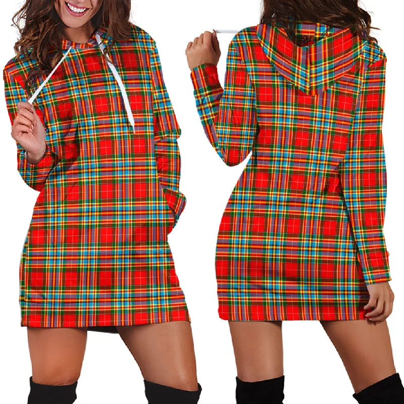 Chattan Tartan Hoodie Dress