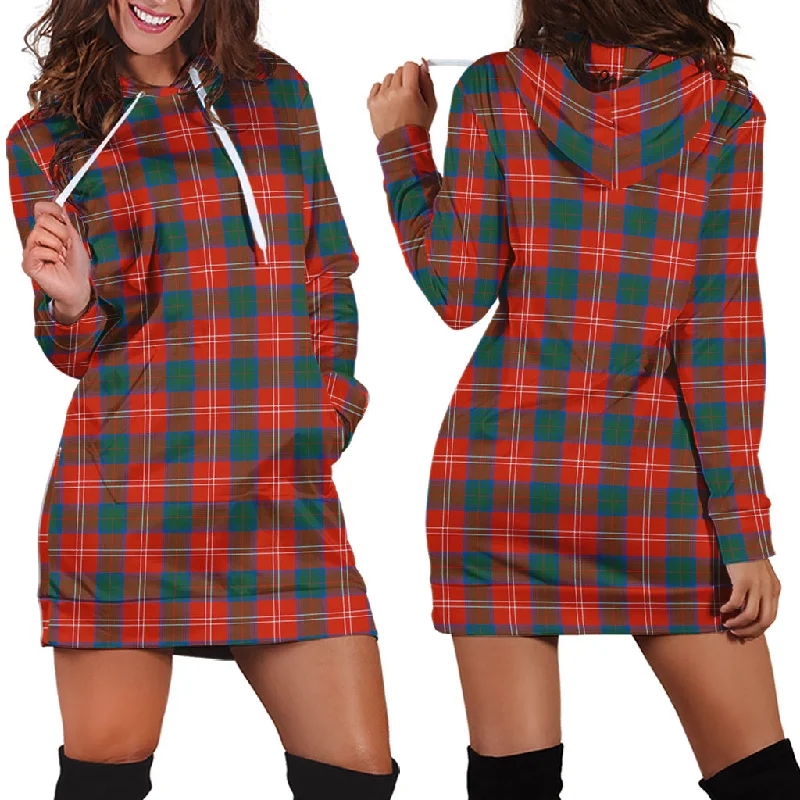 Chisholm Ancient Tartan Hoodie Dress