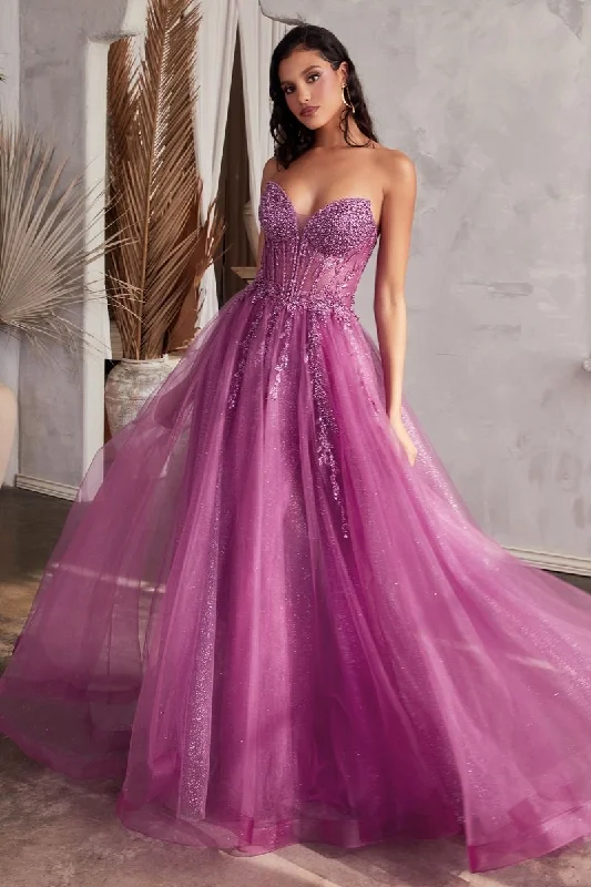 Cinderella Divine -CD0230 Strapless Ball Gown