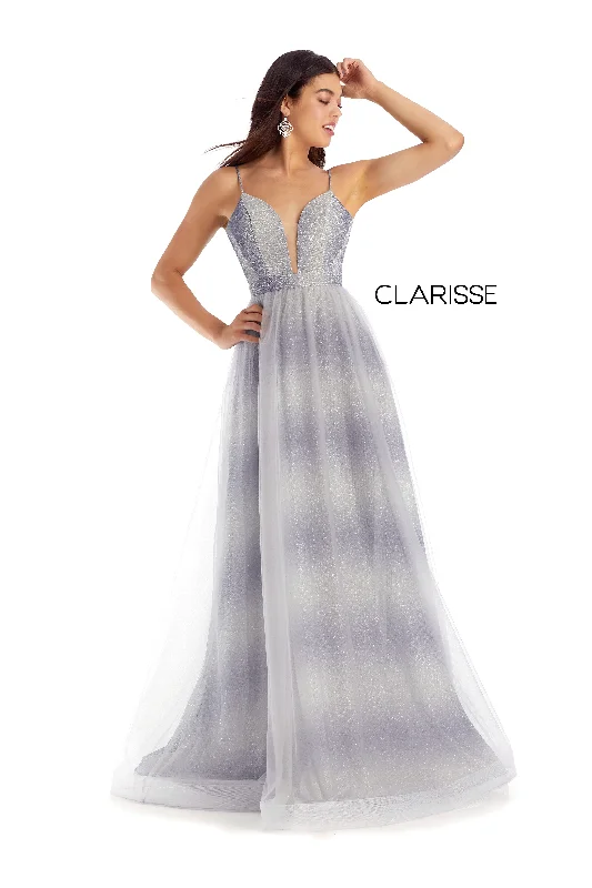 Clarisse -8159 Shimmering A-Line Prom Dress