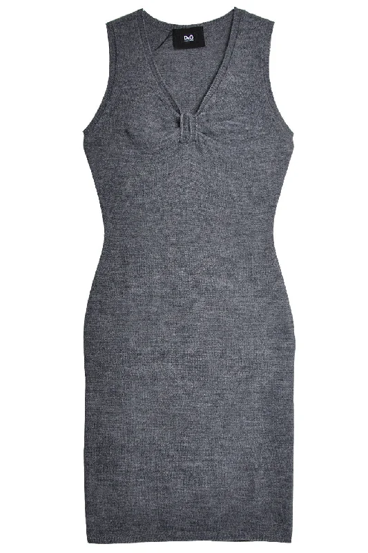 Dolce & Gabbana GREY Knit Dress