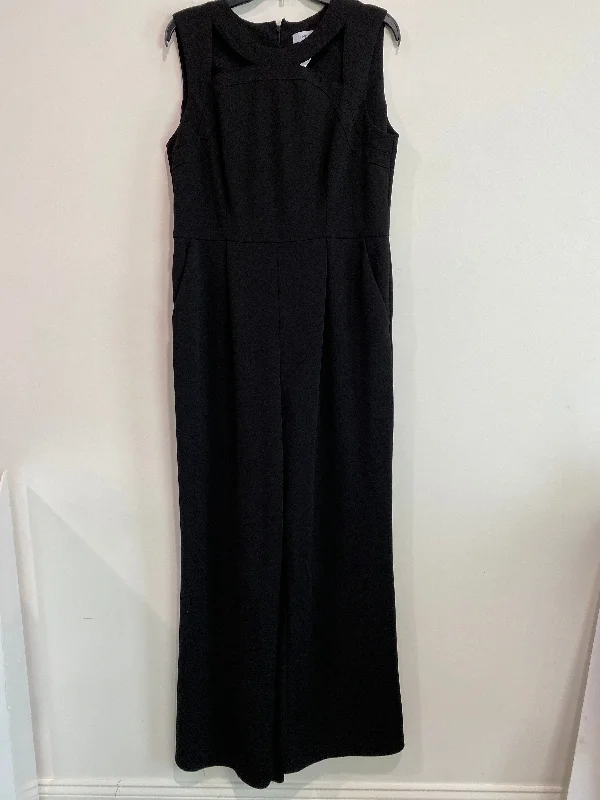 Jumpsuit By Calvin Klein In Black, Size: L