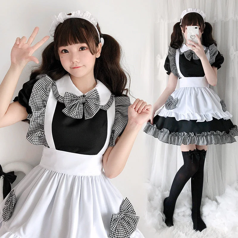 Lolita bow maid dress suit YV43632