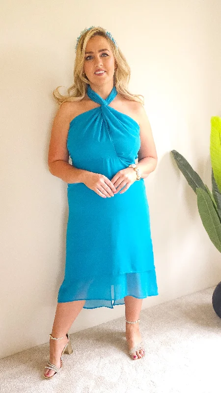 Rebecca Teal Dress