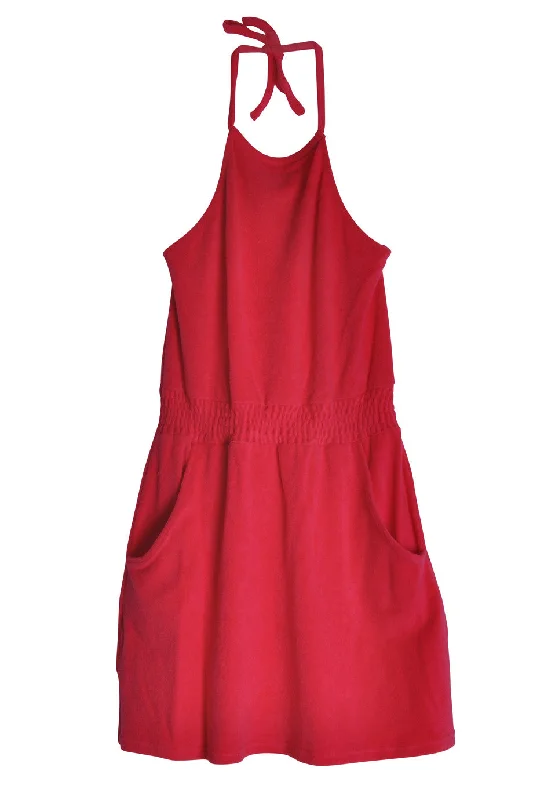 TWIST Fuchsia Cotton Dress