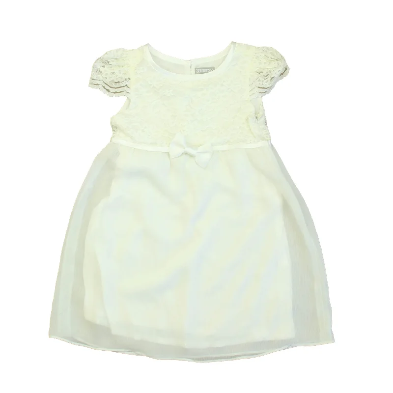 SEIDENWEISS Girls White Lace Dress